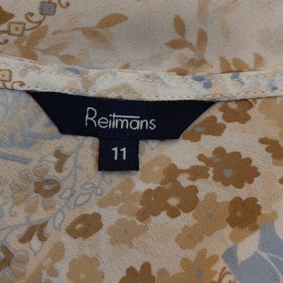 Beautiful‎ floral print dress by Reitmans size 11 - Picture 13 of 13
